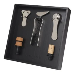 L´Atelier Du Vin L′Atelier Du Vin Wein-Set In Schwarz, 5-teilig -Red wine glass shop Ratelier noir profil neu l
