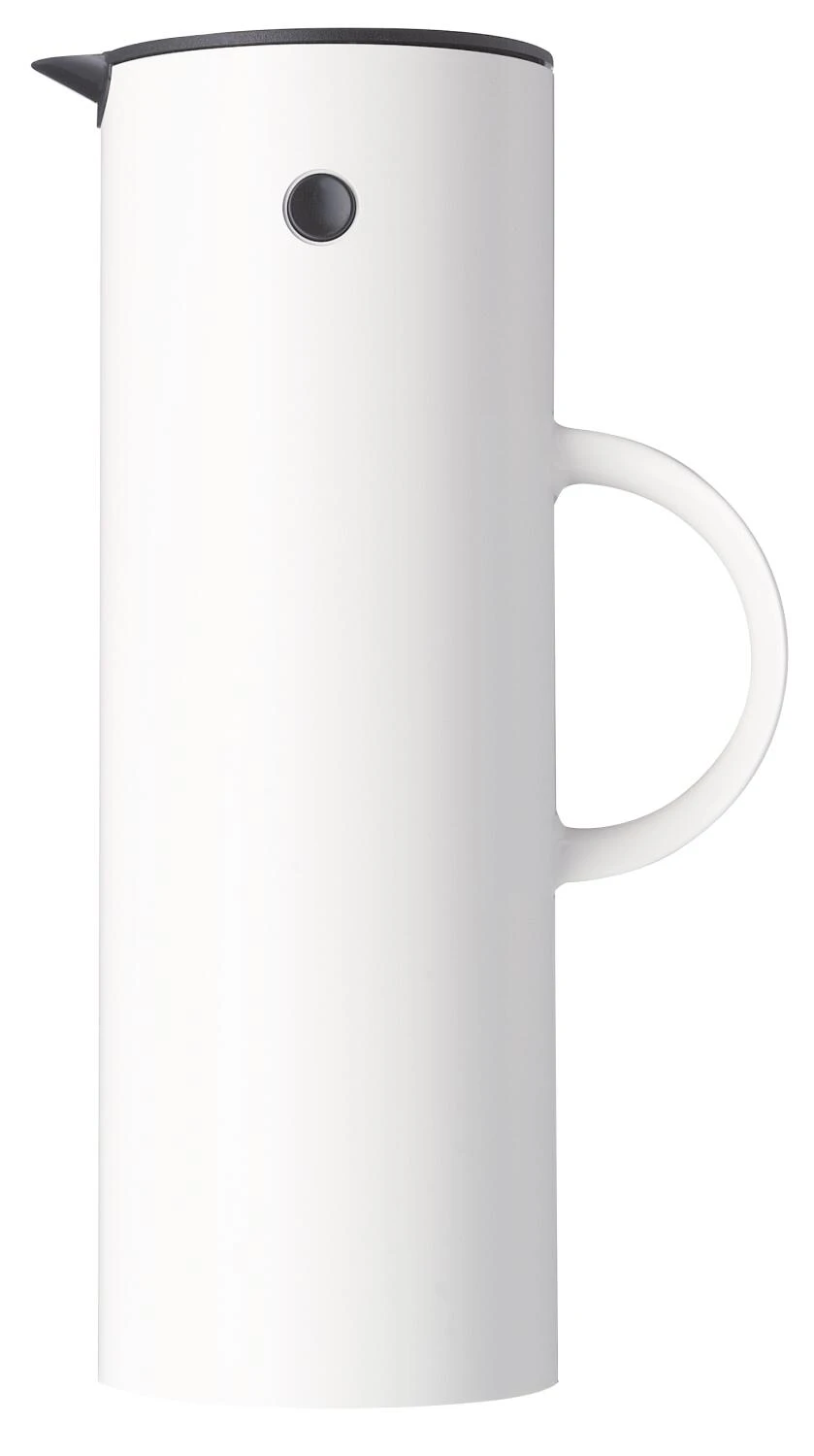 Stelton Isolierkanne EM77 1 L In Weiß 3 Stelton Isolierkanne EM77 1 L In Weiß