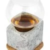Täljsten Spirituosen-Kühler Aus Speckstein Mit Trinkglas -Red wine glass shop Stenkall Brun 1 1
