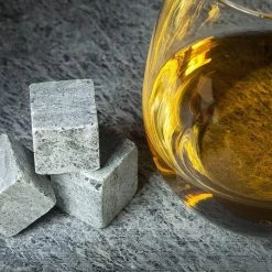 Täljsten Whiskysteine Aus Speckstein, 9-teilig -Red wine glass shop TAeLJSTEN ORIGINAL WHISKY STONES 7 l