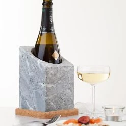 Täljsten Weinkühler Aus Speckstein -Red wine glass shop Vinkylare 2