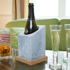 Täljsten Weinkühler Aus Speckstein -Red wine glass shop Vinkylare 5