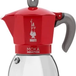 Bialetti Espressokocher Moka Induktion Red